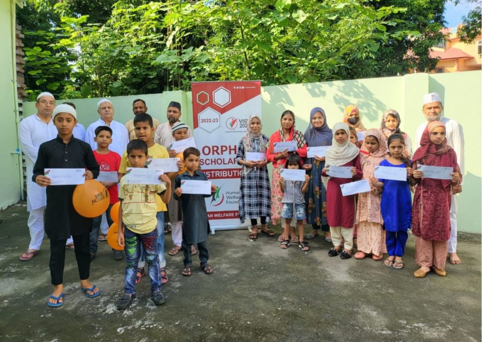 Orphan Scholarships Distributed