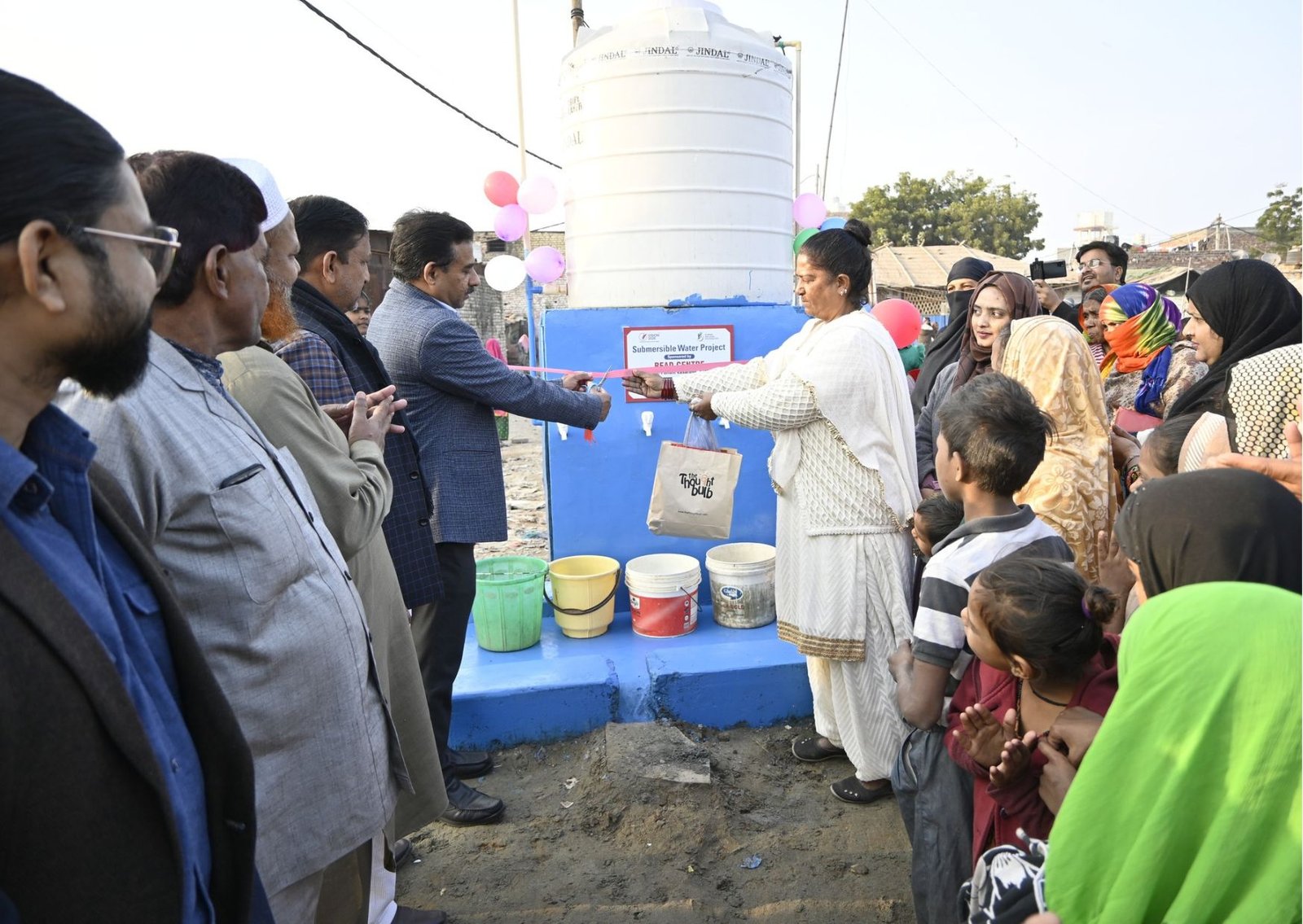 Drinking Water Project for Shram Vihar slum area