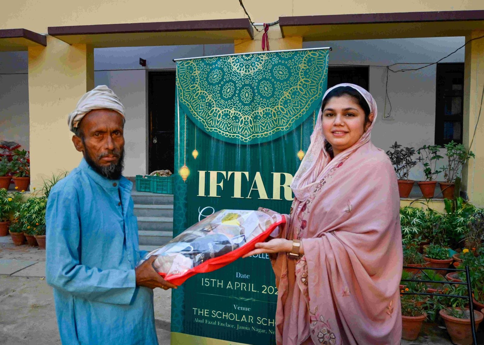 HWF Organizes Iftar Get Together for Garbage Collectors