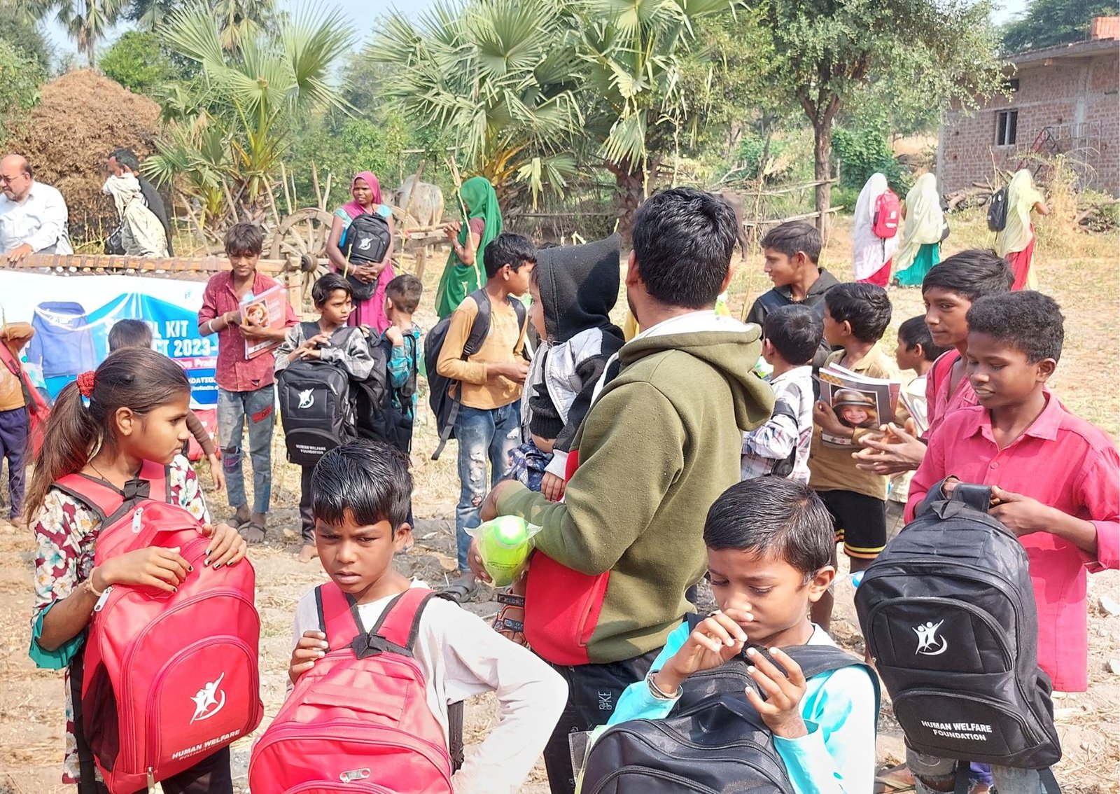 Human Welfare Foundation launches School Kit Distribution for 2023-24