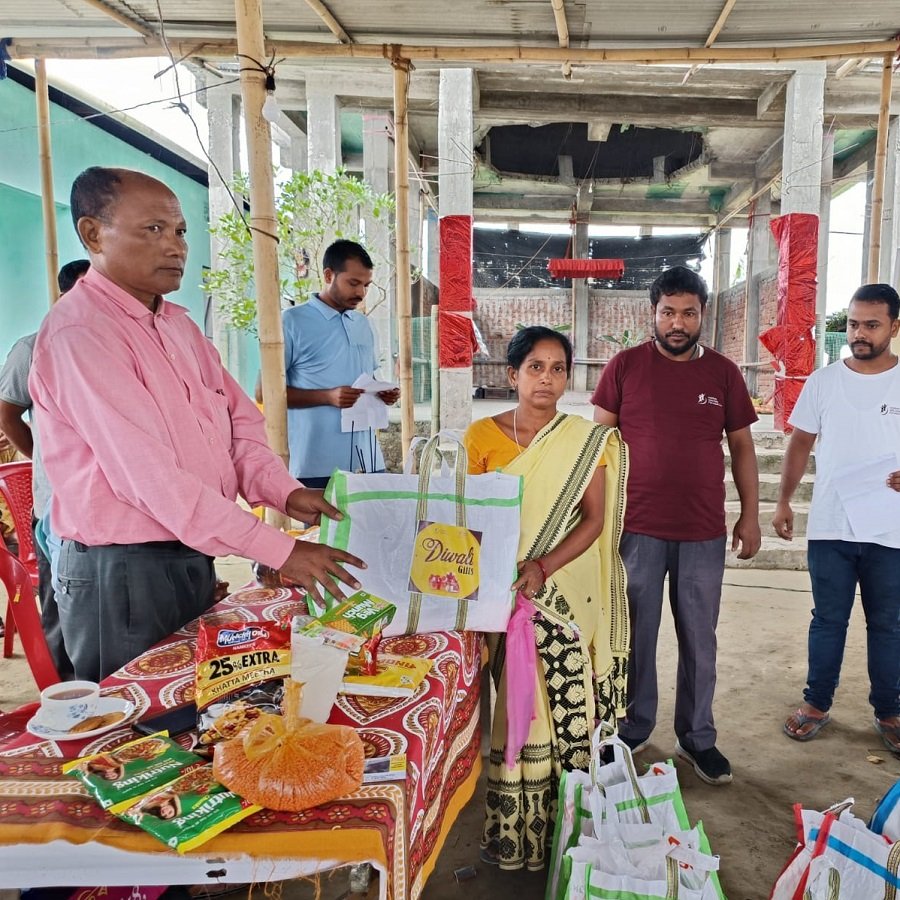 Diwali Gift Distribution-Assam
