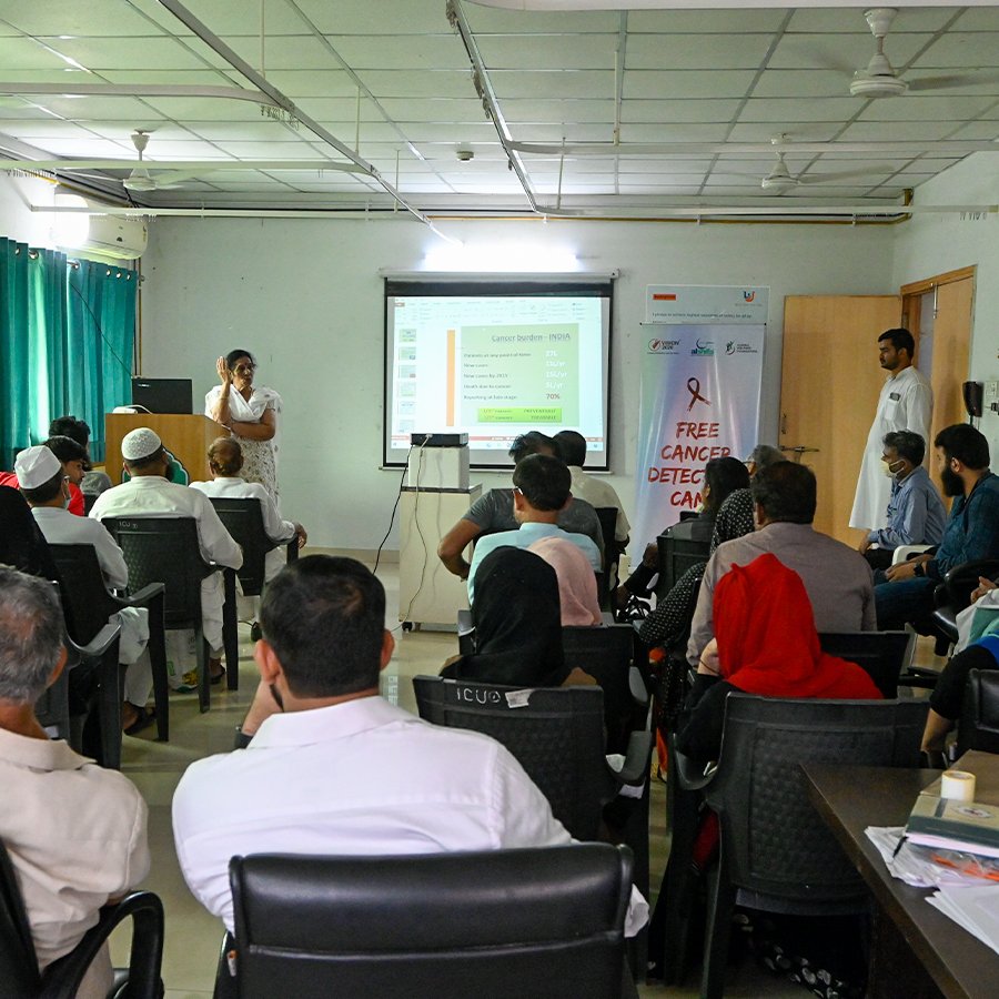 Cancer Awareness at Alshifa Multispeciality Hospital, Okhla, Delhi