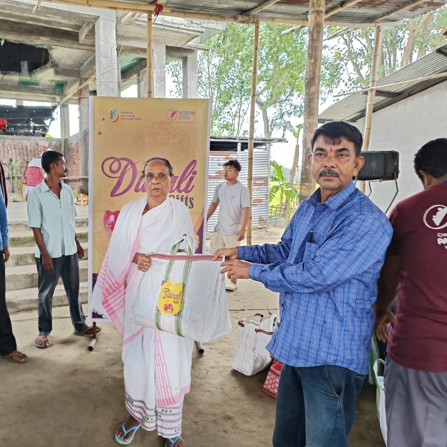 Diwali Gift Distribution-Assam