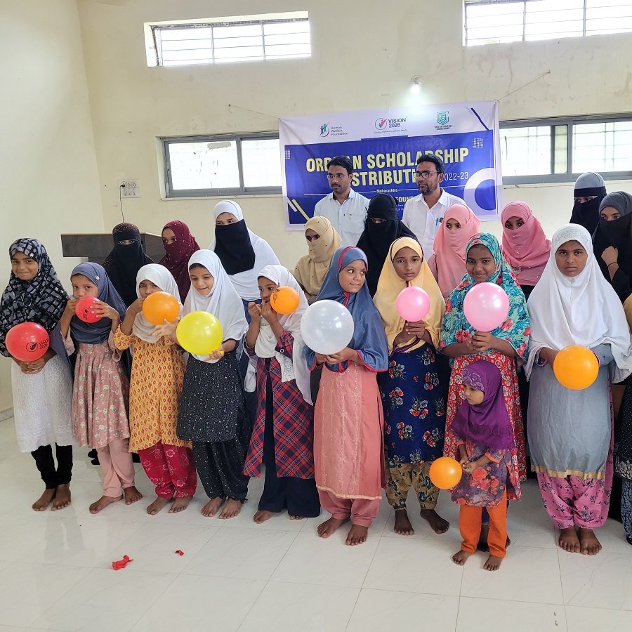 Orphan Scholarship beneficiaries, Basmat, Maharashtra