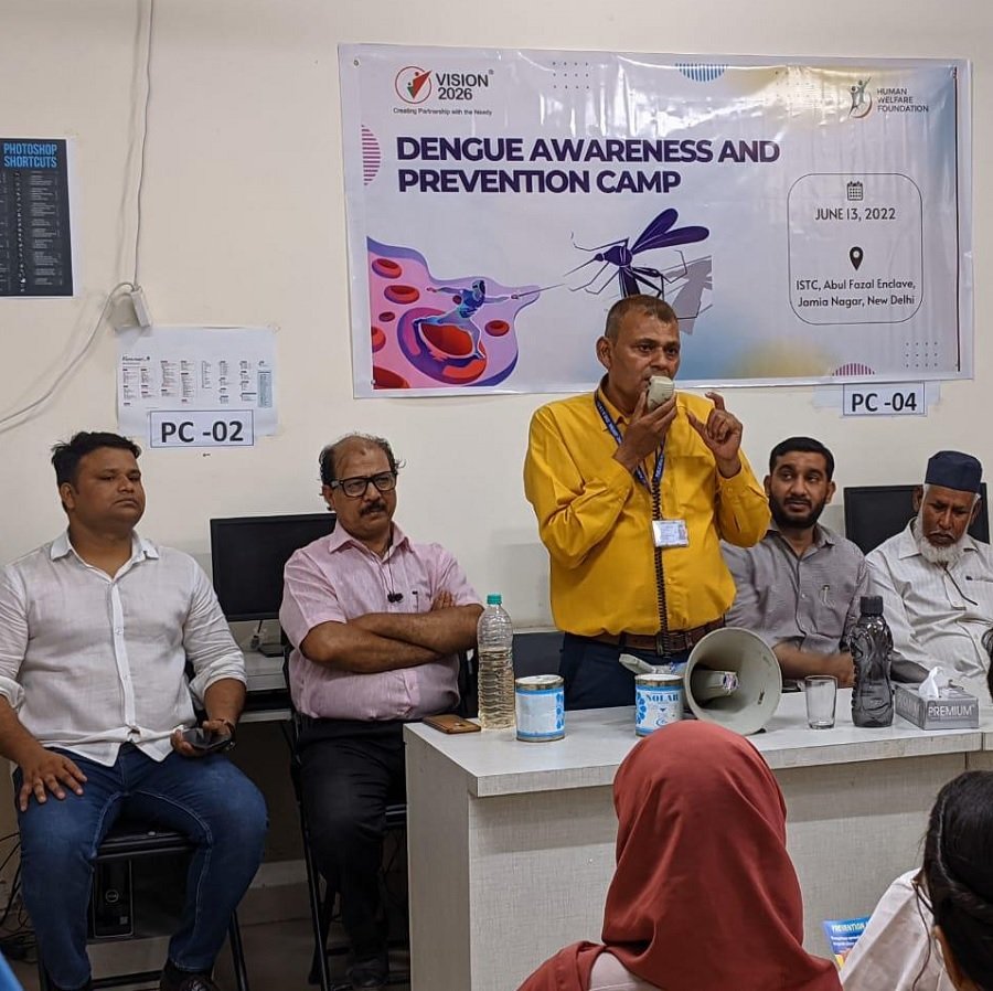 Dengue Awareness & Prevention Camp, Jamia Nagar, New Delhi, in collaboration with Municipal Corporation of Delhi