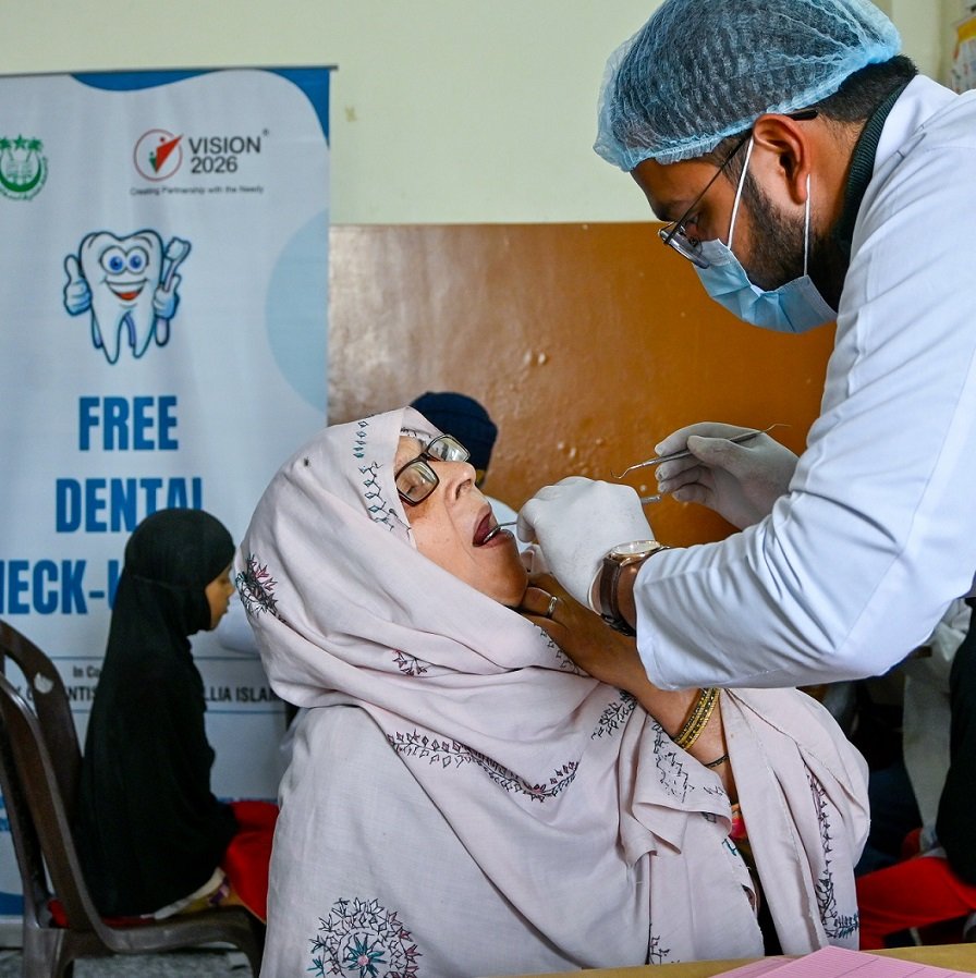 Dental Camp organized at Community Learning Centre, Kanchan Kunj, Delhi