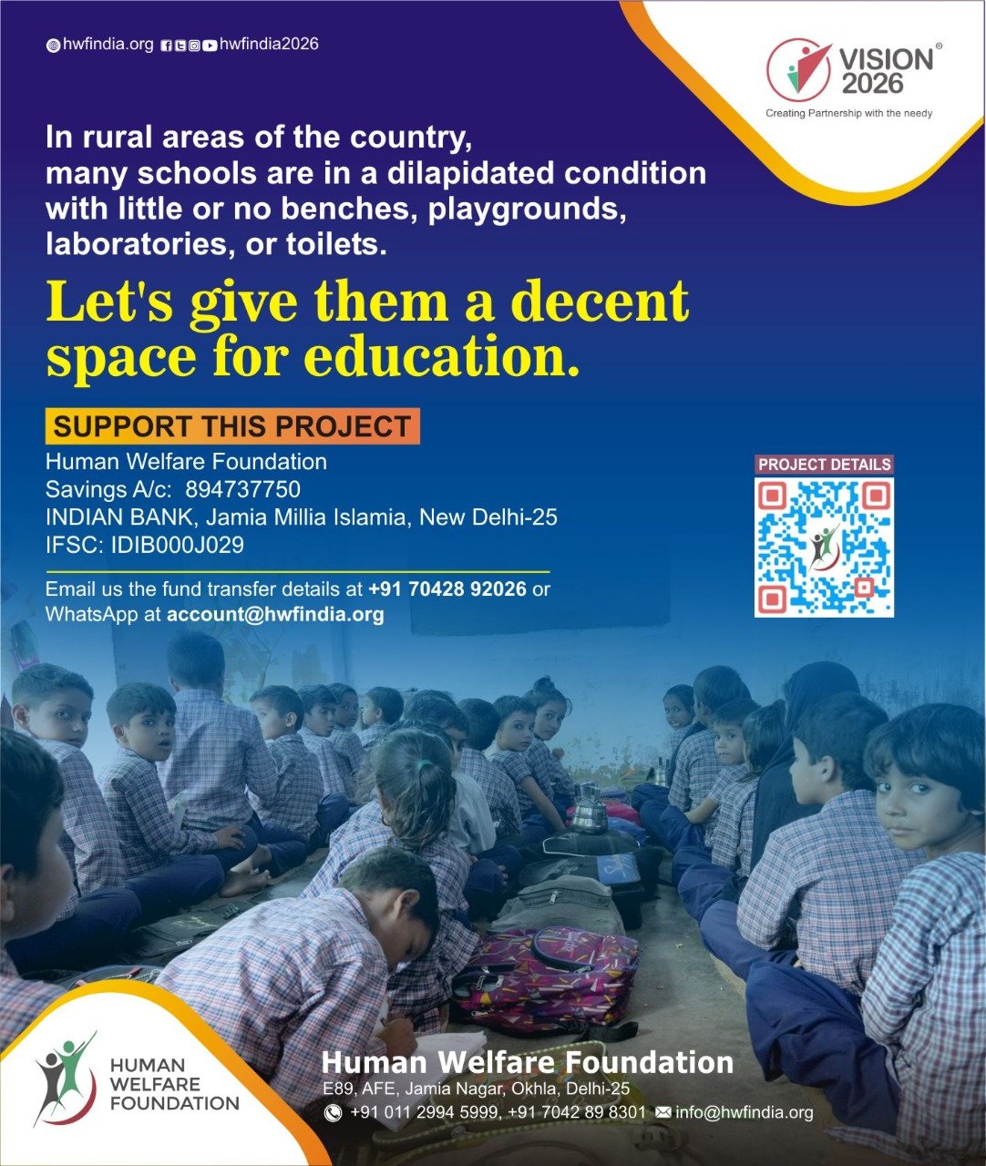 Let\\\\\\\'s give them a decent space for Education