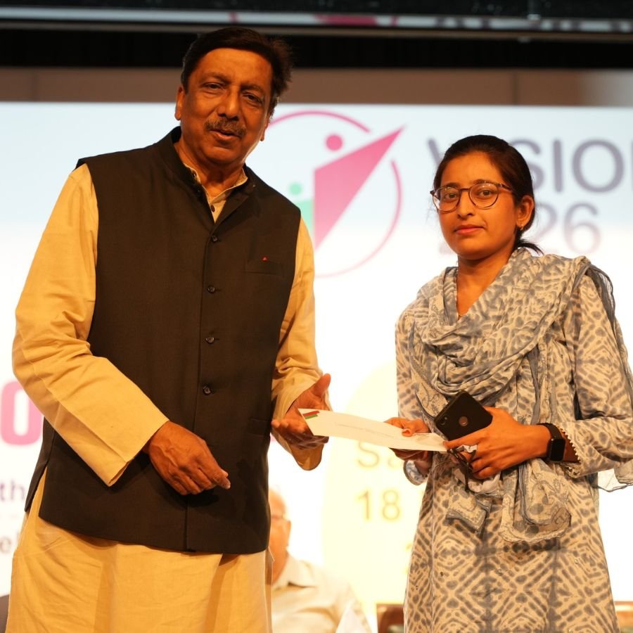 UG/PG Scholarship Distribution in Delhi - Shahid Siddiqui, Ex MP & Senior Journalist