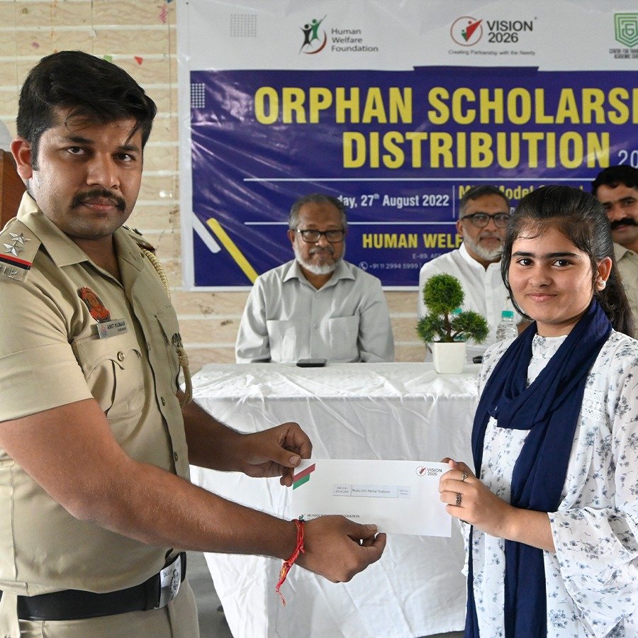 Orphan Scholarship Distribution New Delhi