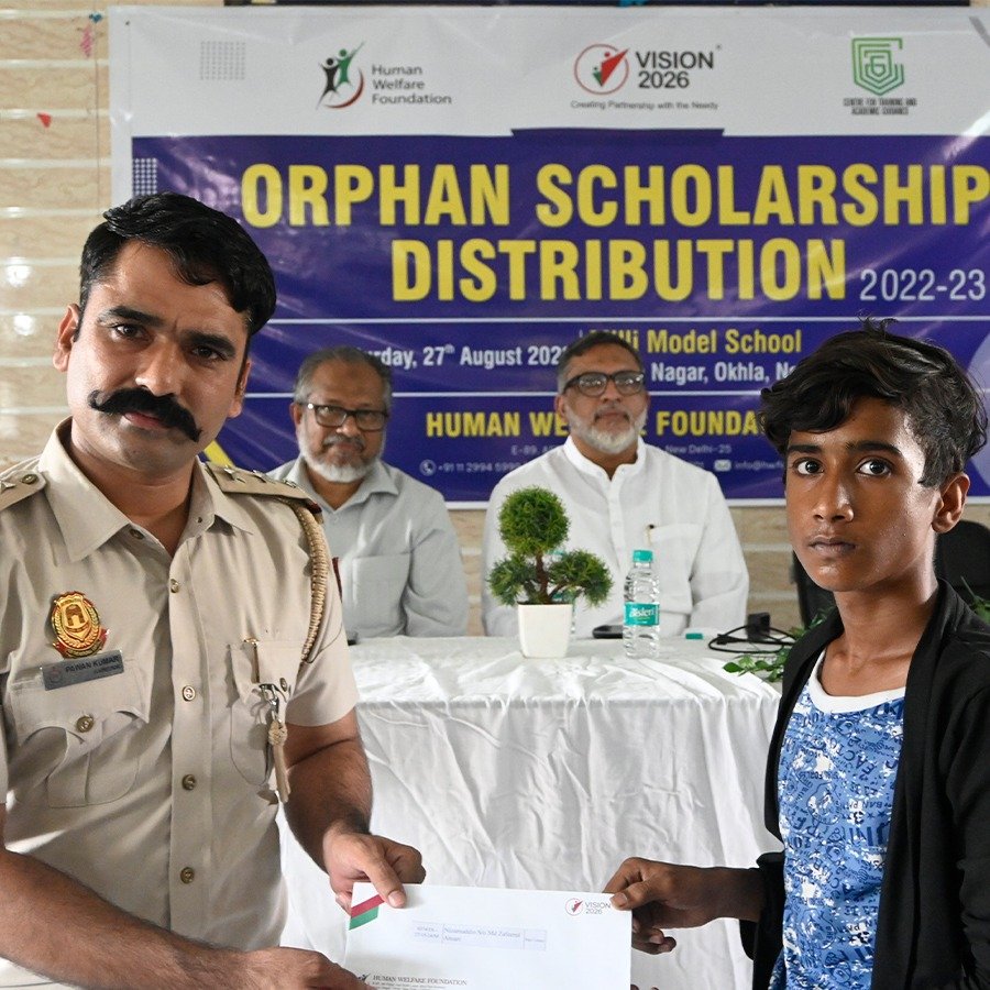 Orphan Scholarship Distribution New Delhi