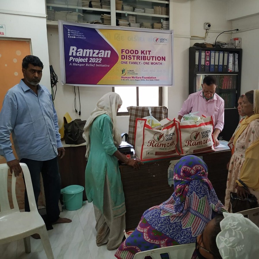 Ramadan Food Kit Distribution, Gujarat