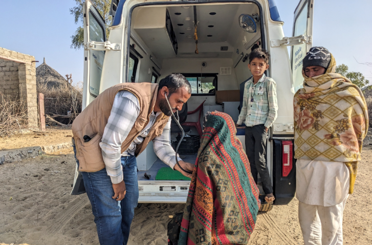Barmer Rajasthan Mobile Medical Van
